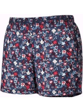 Columbia Sandy River II Printed Shorts Women Medium Floral Nocturnal Hibiscus